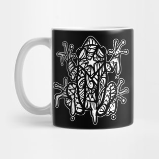 Tribal Drippy Frog Mug